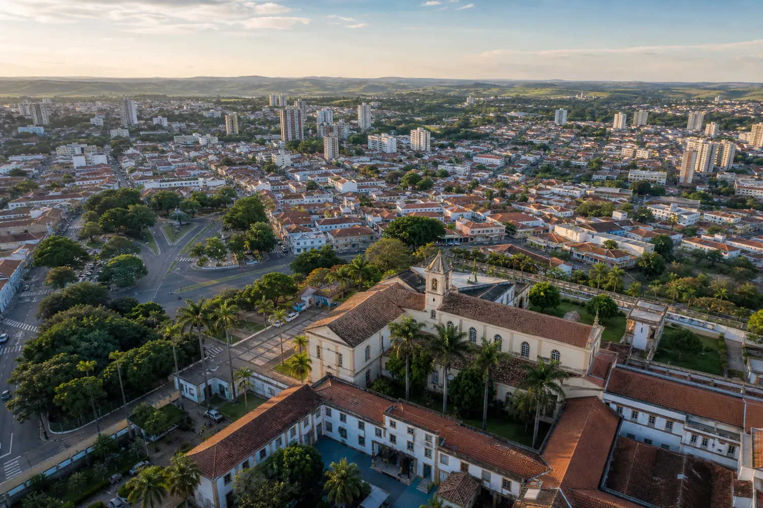 Vista aérea de Itu