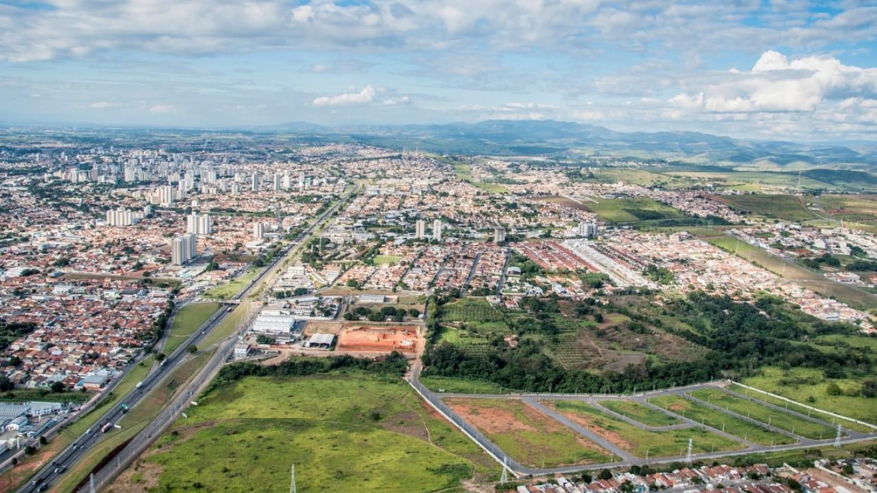 Vista aérea de Taubaté
